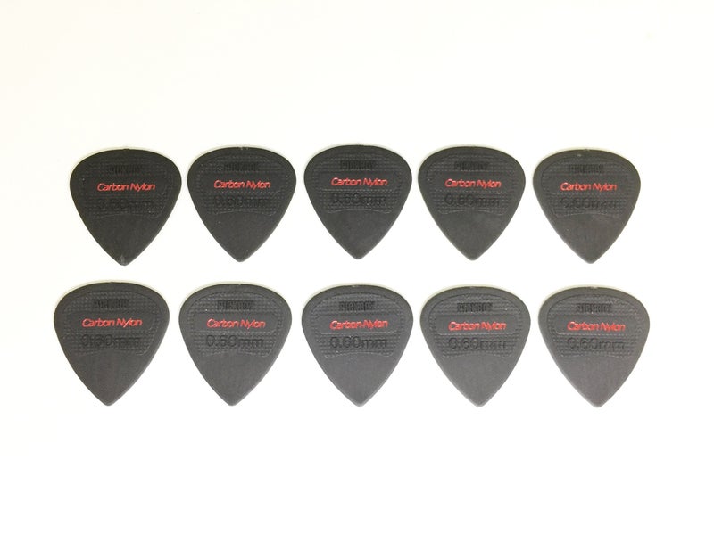 Pickboy Edge, Sharp Tip, Carbon/Nylon, 0.60mm, 10 picks - Image 4